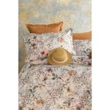Florantin 210 Tc (83 Tel) Dijital Pamuk Saten Nevresim Takımı Tek Kişilik - Bej - 160 x 220 cm