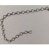 FLORESAN ZİNCİRİ ABAJUR ARMATÜR ASKI ZİNCİRİ GALVANİZ (10 METRE)