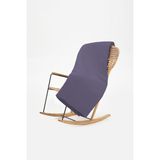 Floretta Blanco Çift Kişilik Yatak Örtüsü 230X250 - 230 x 250 cm - Koyu Mürdüm