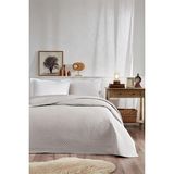 Floretta Blanco Çift Kişilik Yatak Örtüsü 230X250 cm - Taş