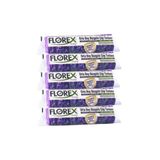 Florex 55 x 60 cm Büzgülü Lavanta Kokulu Orta Boy Çöp Torbası Mor 1 paket