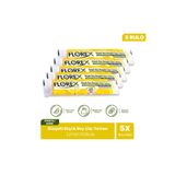 Florex Avantaj Seri Limon Kokulu Büzgülü Büyük Boy Çöp Poşeti X 5 Rulo