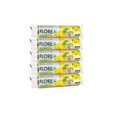 Florex Büzgülü Büyük Boy Çöp Torbası Limon Kokulu 65X70 Cm 1 Paket