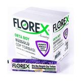 Florex Lavanta Kokulu Büzgülü Orta Boy Çöp Torbası 55X60 25 Rulo 1 Koli - 55 x 60 cm