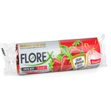 Florex Orta Boy Çilek Kokulu 25 Rulo Büzgülü Çöp Poşeti