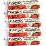 Florex Orta Boy Kokulu Büzgülü 55x60 cm Çöp Poşeti