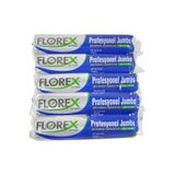 Florex Profesyonel Jumbo Siyah Çöp Torbası 80x110 cm 5 Rulo