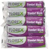 Florex Standart Büyük Çöp Poşedi 5 Rulo