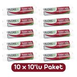 Florex Standart Jumbo Boy Çöp Torbası 80x110 Cm 10'lu Rulo Siyah 10 Rulo (100 Adet)
