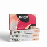 Florex Tek Kullanımlık Hibrit Eldiven - Silikon ve Lateks İçermez, Yumuşak Doku ve Elastik Tasarım, Gıda Uyumlu Çok Amaçlı Eldiven (2, Şeffaf, S)