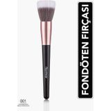 Flormar 001 Düz Uçlu Klasik Fondöten Fırçası
