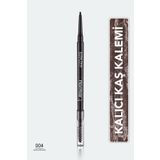Flormar 004 Dark Brown Kaş Kalemi ve Fırçası