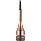 Flormar 004 Dark Brown Kaş Pomadı