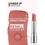 Flormar 020 Hidden Desire Nemlendirici Parlak Ruj