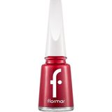 Flormar 048 Fiery Red Nail Enamel Uzun Süre Kalıcı Besleyici Oje