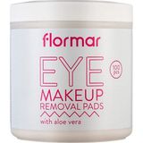 Flormar 100'lü Göz Makyaj Temizleyici Pedler - 001 - 8690604557363 Aloe Vera ile Hassas Göz Bakımı ve Temizleme
