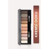 Flormar 10'Lu Far Paleti (Açık Nude Ve Toprak Tonları) - Eyeshadow Palette - 001 Nude
