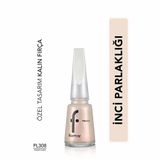 Flormar 308 Snow Glam New Pearly Yarı Transparan 11 ml Parlak Bitişli Sedefli Oje