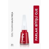Flormar 321 Red Flag Nail Enamel Uzun Süre Kalıcı Besleyici Oje