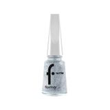 Flormar 38 Holographic Silver Glitter Yarı Transparan Parlak Bitişli Simli Oje