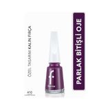 Flormar 410 Nail Enamel Parlak Bitişli Oje
