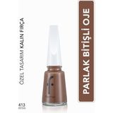 Flormar 413 Tree Bark Nail Enamel Uzun Süre Kalıcı Besleyici Oje