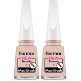 Flormar 456 Purr Cat 2 Adet Nail Enamel Uzun Süre Kalıcı Besleyici Oje
