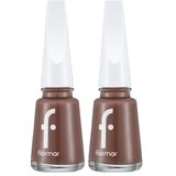 Flormar 490 Selectivenew 2'li Nail Enamel Uzun Süre Kalıcı Besleyici Oje