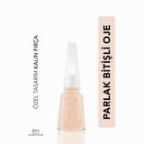 Flormar Blossom Yoğun Pigmentli & Uzun Süre Kalıcı Parlak Bitişli Oje - 011 MNKYFLOWER