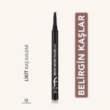 Flormar Brow Micro 02 Light Brown Filler Tarak Uçlu Doğal Bitişli Kaş Kalemi