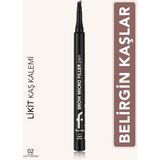 Flormar Brow Micro Filler Tarayıcı Kaş Kalemi (02 Light Brown) Keçe Uçlu Özellikli Ürün - 002 Light Brown