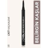 Flormar Brow Micro Filler Tarayıcı Keçe Uçlu Kaş Kalemi (01 Beige) 8682536093019 - 001 Beige