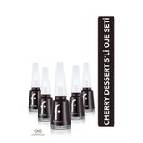 Flormar Cherry Red 5'li Oje Seti