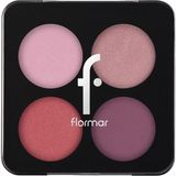 Flormar Color Palette Ince Yapılı & Mat Bitişli/ışıltılı 4'lü Göz Farı Paleti - Çok Renkli