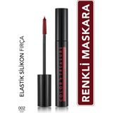 Flormar Color Treasure 002 Ruby Hacim Veren & Yüksek Pigmentli Renkli Maskara Suya Dayanıklı Mini Boy 8682536100359