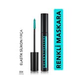 Flormar Color Treasure Hacim Veren & Yüksek Pigmentli 004 TURQUOISE Renkli Maskara 7.5ml 52527362FLMR
