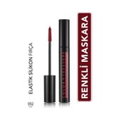 Flormar Color Treasure Hacim Veren & Yüksek Pigmentli Renkli Maskara (002 Ruby) 8682536100359