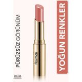 Flormar Deluxe Cashmere Lipstick Stylo DC36 Parlak Pembe Renk 8690604209804 33000011