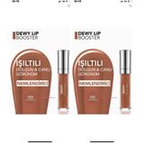 Flormar Dewy Lip Booster Dolgunlaştırıcı Etkili Yarı Transparan Dudak Parlatıcısı - 008 COCOA DELIGHT (2 paketi)