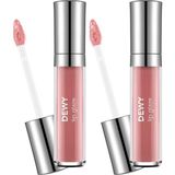 Flormar Dewy Lip Glaze Parlak & Dolgun Görünüm Veren Yapışmayan Dudak Parlatıcısı 022 WALK WITH ME (2 paketi)