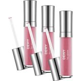 Flormar Dewy Lip Glaze Parlak & Dolgun Görünüm Veren Yapışmayan Dudak Parlatıcısı (3 paketi)