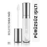 Flormar Dewy Lip Glaze Yoğun Işıltı Veren Dudak Parlatıcısı 001 Wet Lips 12 ml Parlak Bitiş