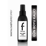 Flormar Doğal Bitişli Makyaj Sabitleyici Sprey - All Day Fix Setting Spray - 000 - 8682536023085