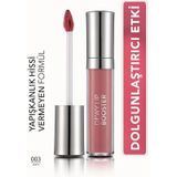 Flormar Dolgunlaştırıcı Renkli Dudak Parlatıcısı (Koyu Şeftali) - Dewy Lip Booster - 003 - 8690604619054