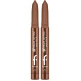 Flormar Extreme Tattoo Işıltılı Asansörlü Kalemtıraşlı Jel Göz Kalemi & Far Stick - 005 Bronze (2 paketi)