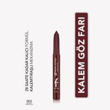 Flormar Extreme Tattoo Mat Asansörlü Jel Göz Kalemi 002 Burgundy
