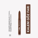 Flormar Extreme Tattoo Mat Asansörlü Jel Göz Kalemi 004 Mocha