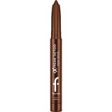 Flormar Extreme Tattoo Mat Asansörlü Kalemtıraşlı Jel Göz Kalemi & Far Stick - 004 Mocha - 001 Glitzy Brown