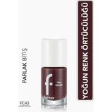 Flormar Full Color Yoğun Pigmentli Parlak Oje ( FC43 Chunky Cocoa) 8690604379965