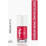 Flormar Full Color Yoğun Pigmentli Parlak Oje (FC48 Bright Azalea) 8690604380015